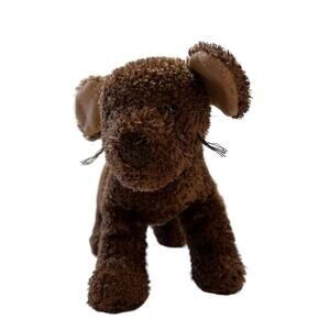 Douglas Co Cuddle Toy Brown Puppy Dog Beanie Stuffy Snuggle Best Friend 9" Small